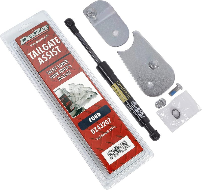 Deezee DZ43207 Tailgate Assist Fits 22-Current Ford Maverick, Black - Image 1